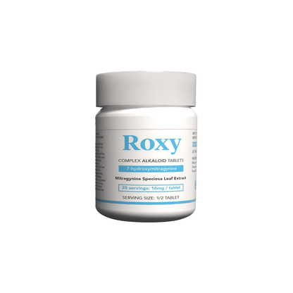 Roxy 16mg 7-Hydroxymitragynine 10 Tablets / Jar