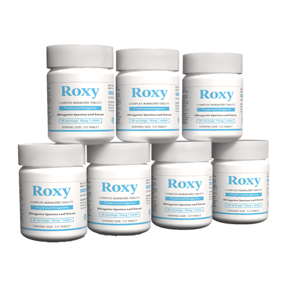 Roxy 16mg 7-Hydroxymitragynine 10 Tablets / Jar