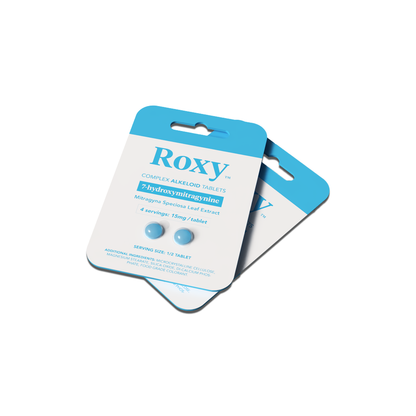 Roxy 15mg 7-Hydroxymitragynine 2 Tablets / Blister Pack