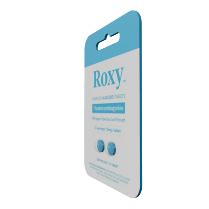 Roxy 15mg 7-Hydroxymitragynine 2 Tablets / Blister Pack