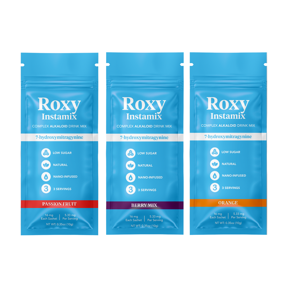 Roxy Instamix 16mg 7-Hydroxymitragynine Drink Mix Sachets